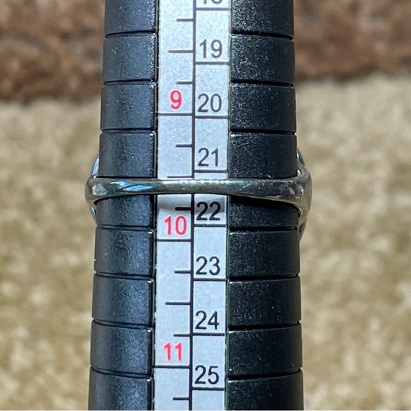 Druse and Sterling silver ring - Picture 10 of 10